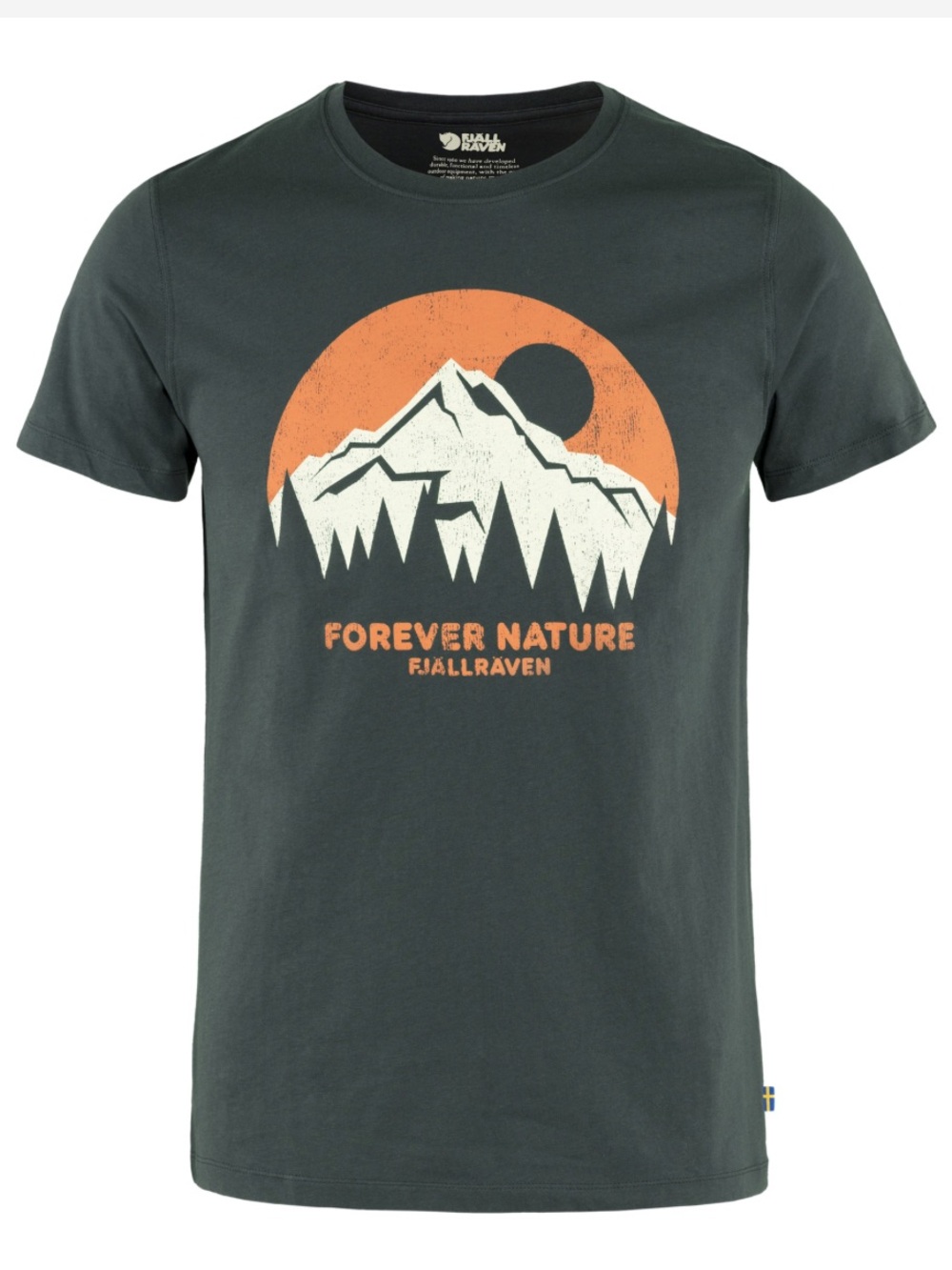 Fjallraven NATURE T-SHIRT 100% organic cotton Dark Navy men’s Medium